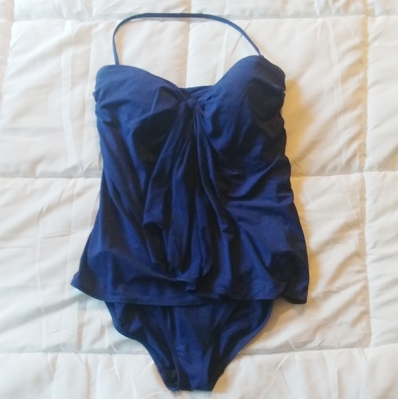 NWT Ralph Lauren Navy One Piece - Picture 2 of 5